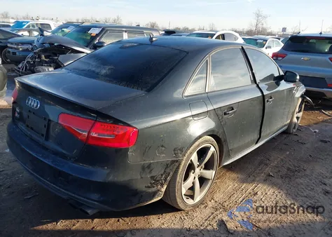 2014 Audi S4 3.0T Premium Plus from USA, damaged, VIN WAUBGAFL3EA139596